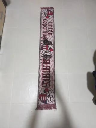 Bufanda antigua de fútbol