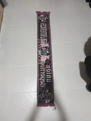 Bufanda antigua de fútbol