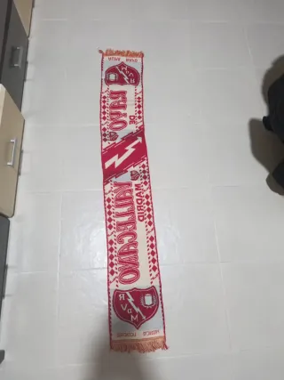 Bufanda antigua de fútbol