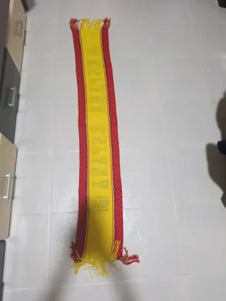 Bufanda antigua de fútbol