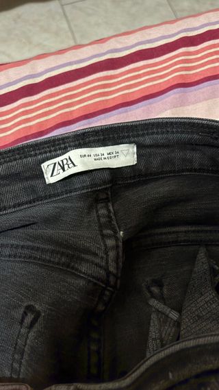 Jeans Zara Uomo Neri Strappati