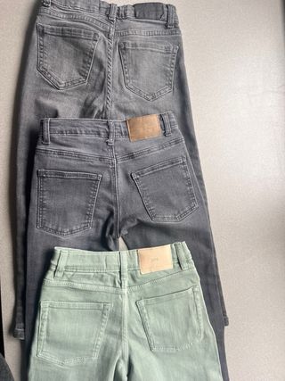 Pack 3 pantalones vaqueros niño 5 años