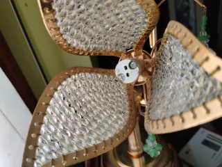 Juego completo de lámparas vintage (2 mesita techo