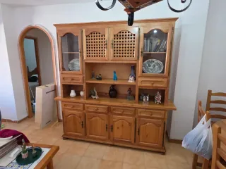 Muebles de madera de pino como nuevos