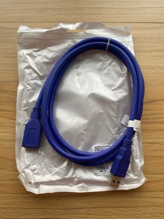 Cable Extensión USB 3.0 Hembra-Macho 1m