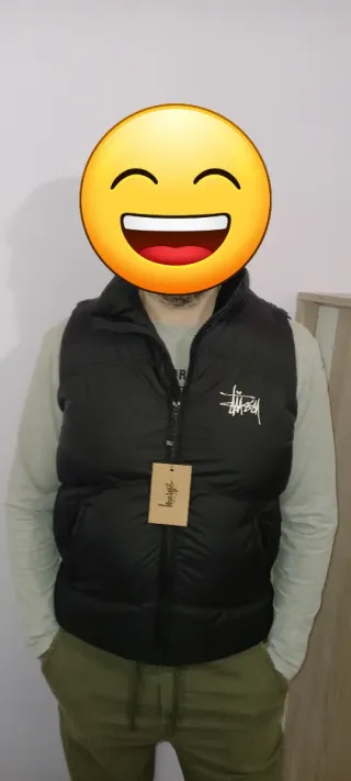 Chaleco Stüssy Negro