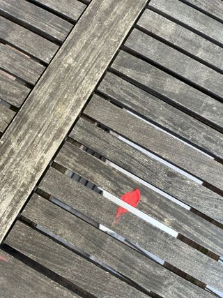 Conjunto mesa y 6 sillas jardín plegables