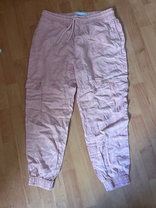 Pantalón jogger Lefties rosa talla L