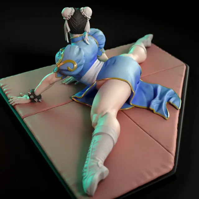Figura Fan Art Chun Li Street Fighter