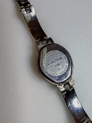 Orologio LukTime Bracciale Verde Argento