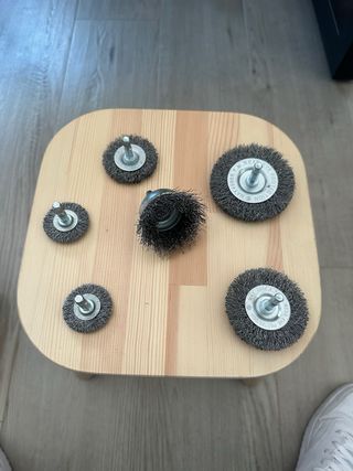 Cepillos de alambre para taladro