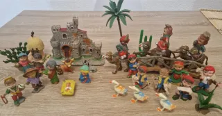 Antiguo nacimiento Belen pesebre Oliver Pech pvc c