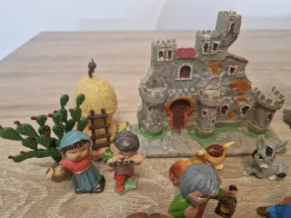 Antiguo nacimiento Belen pesebre Oliver Pech pvc c
