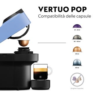 Macchina Caffè De'Longhi Nespresso Vertuo Azzurra