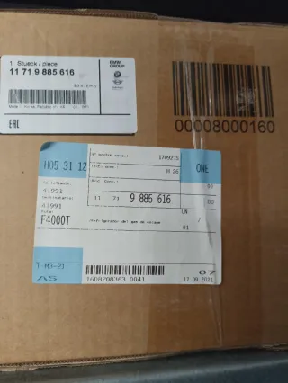 Refrigerador gas escape BMW 11719885616