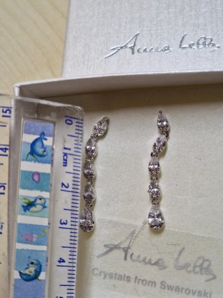 Set Orecchini e Diadema Sposa Anna Bella