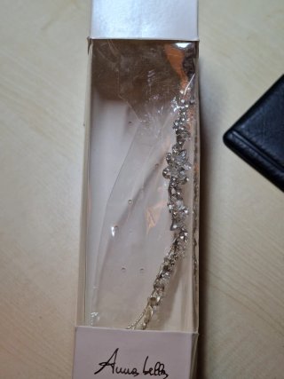 Set Orecchini e Diadema Sposa Anna Bella