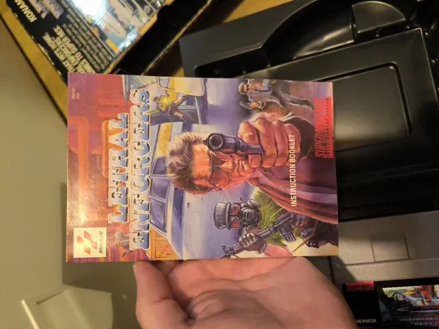 Lethal Enforcers SNES Caja Grande