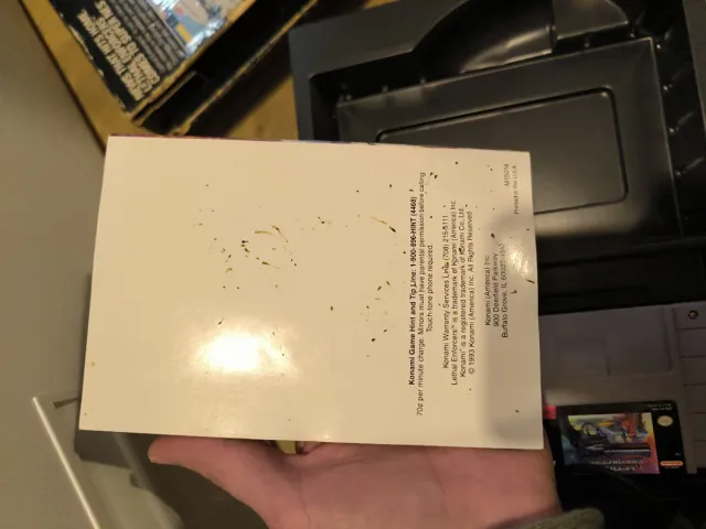 Lethal Enforcers SNES Caja Grande