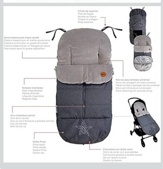 Saco Tuc Tuc para silla de paseo