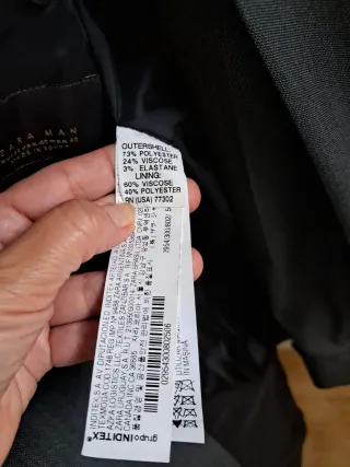 Traje de chaqueta gris caballero