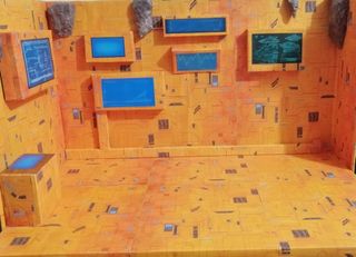 Diorama control center base autobots Transformers