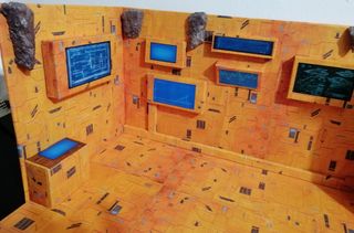 Diorama control center base autobots Transformers