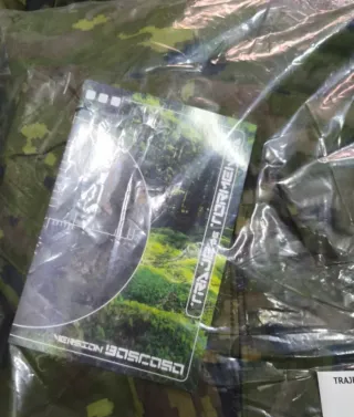 Traje de tormenta completo boscoso talla S