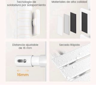 Toallero Radiador Baño EMKE Blanco