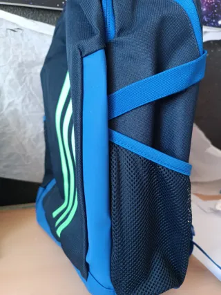 Mochila Adidas Azul y Verde