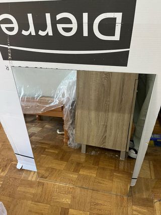 Mueble de baño completo madera y metal