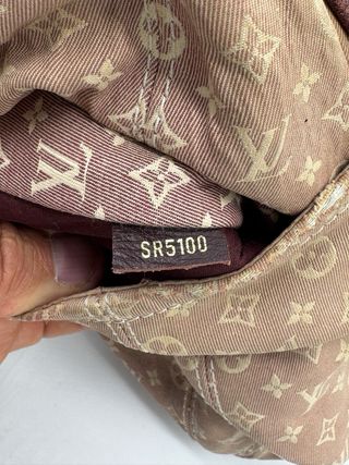 Louis Vuitton Bolso Marrón y Dorado