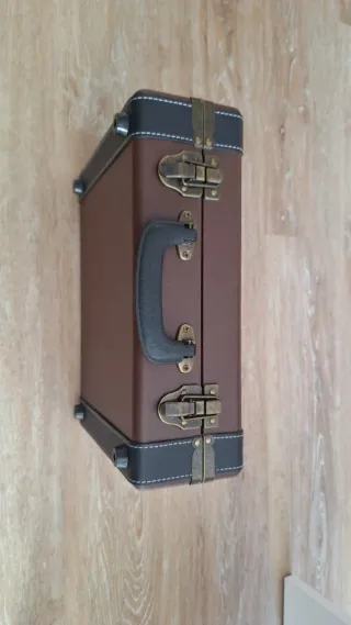 Tocadiscos Lauson Maletín Marrón