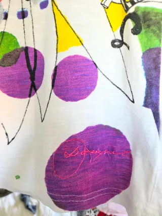 Camiseta Desigual Artística Multicolor