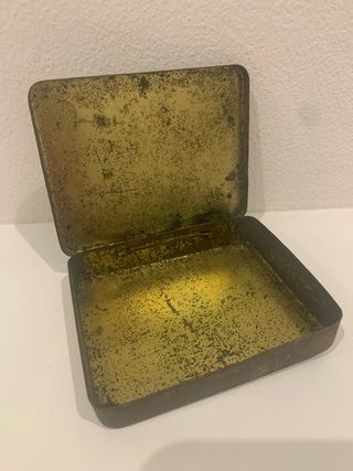 Scatola di Latta Bioplastina Serono Vintage