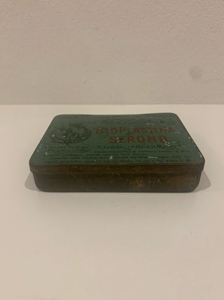 Scatola di Latta Bioplastina Serono Vintage