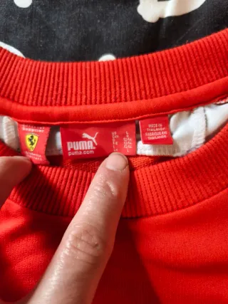 Camiseta Ferrari F1 Puma Oficial Roja