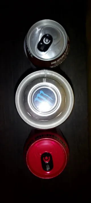 Collezione di lattine Monster Energy USA