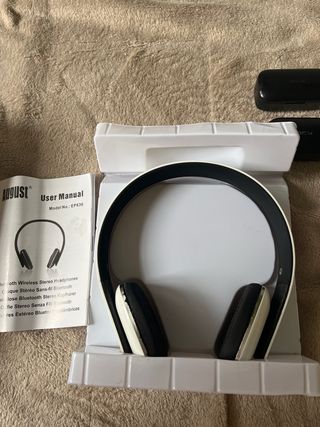 Auriculares August EP636W + QCY Negros