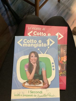 Set due libri Cotto e mangiato Benedetta Parodi