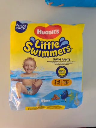 Pañales agua Huggies Little Swimmers T5-6