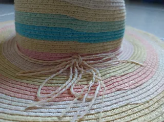 Cappelli bambina paglia decorati