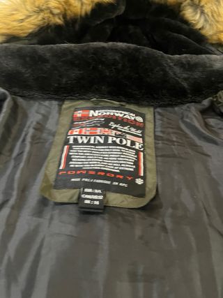 Chaqueta Geographical Norway Verde Militar