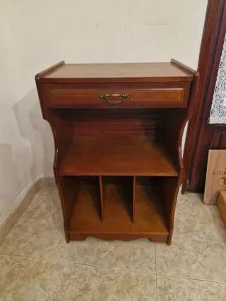 Mueble auxiliar madera 51x35x91