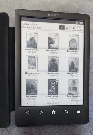 Ebook Sony 2GB + Funda