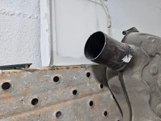 Tubo de escape coche
