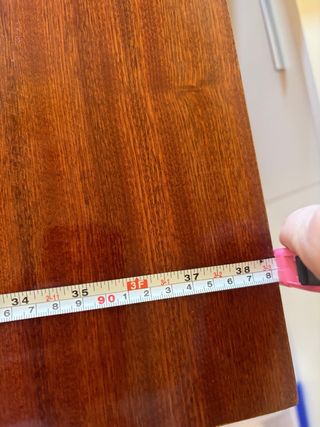 Mesa comedor plegable madera maciza