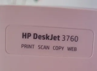 Impresora HP DeskJet 3760