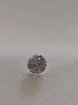 Diamante Naturale Certificato Ct. 0.14 E/VVS1