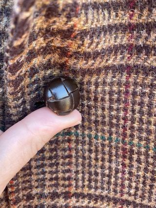 Blazer Ralph Lauren cuadros marrón